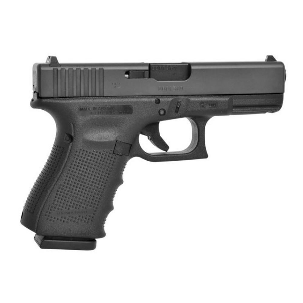 Pusiau Automatinis Pistoletas Glock 19 Gen4 Kal 9 Mm Luger Auksciausios Kokybės Medzioklės Prekės